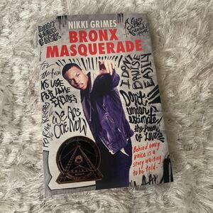 Bronx Masquerade Hardback Book ISBN 978-0-8037-2569-0 Nikki Grimes